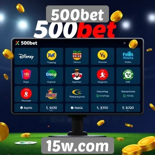 Novas funcionalidades disponíveis no site 500bet